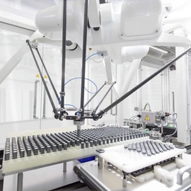 Cell sorting and assembly Robotic gripper for sorting and loading cells for the production of battery modules