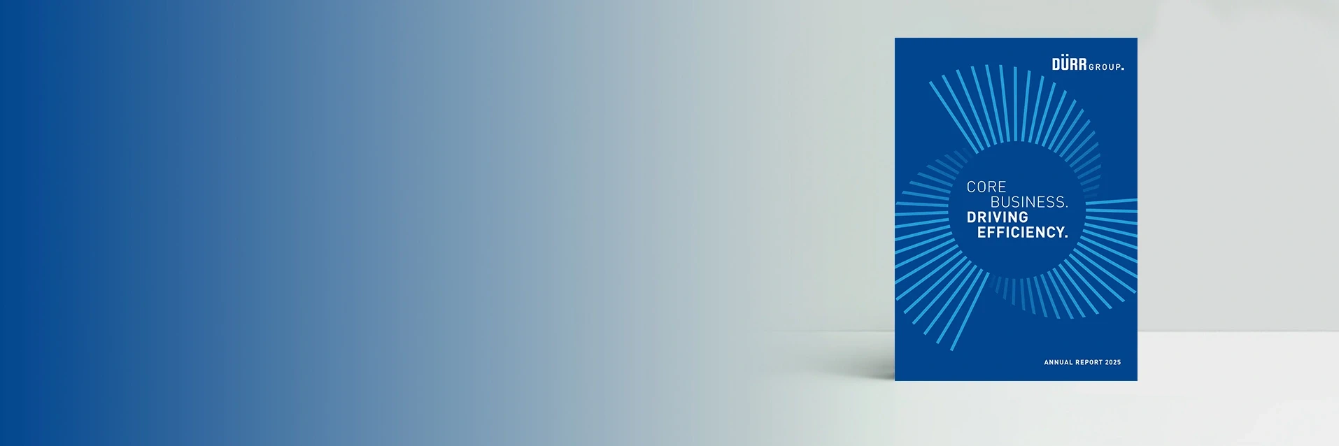 Cover of the Dürr Group Annual Report 2025