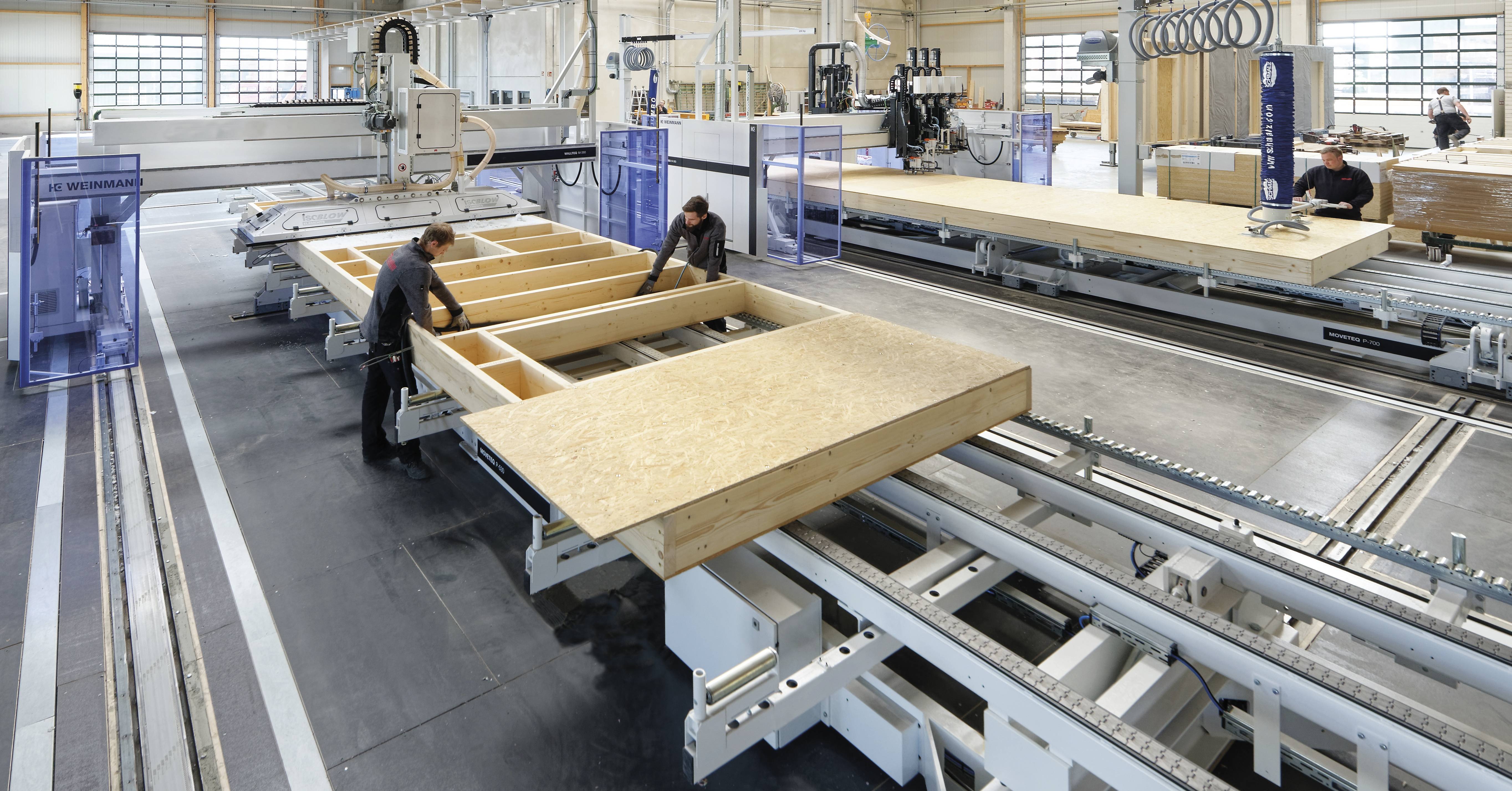 HOMAG benefiting from the trend toward timber houses - Dürr Group