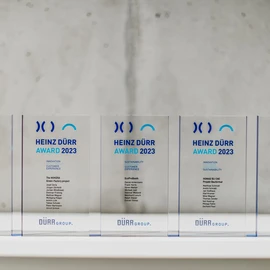 Trophies of the Heinz Dürr Award