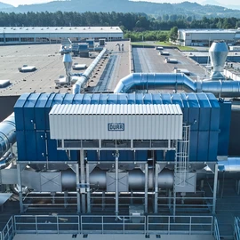 Environmental technology plant