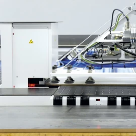 Measuring System Cutting Quality (MSQ) MSQ monitors cutting quality in robot operation of the SAWTEQ B-300/400 flexTec