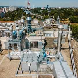 Environmental technology plant