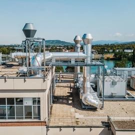 Environmental technology plant