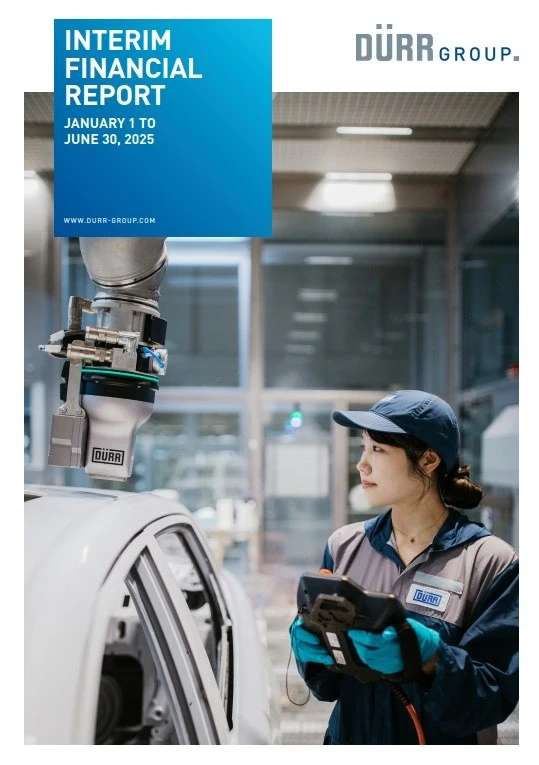 Cover of the interim financial report H1 2025