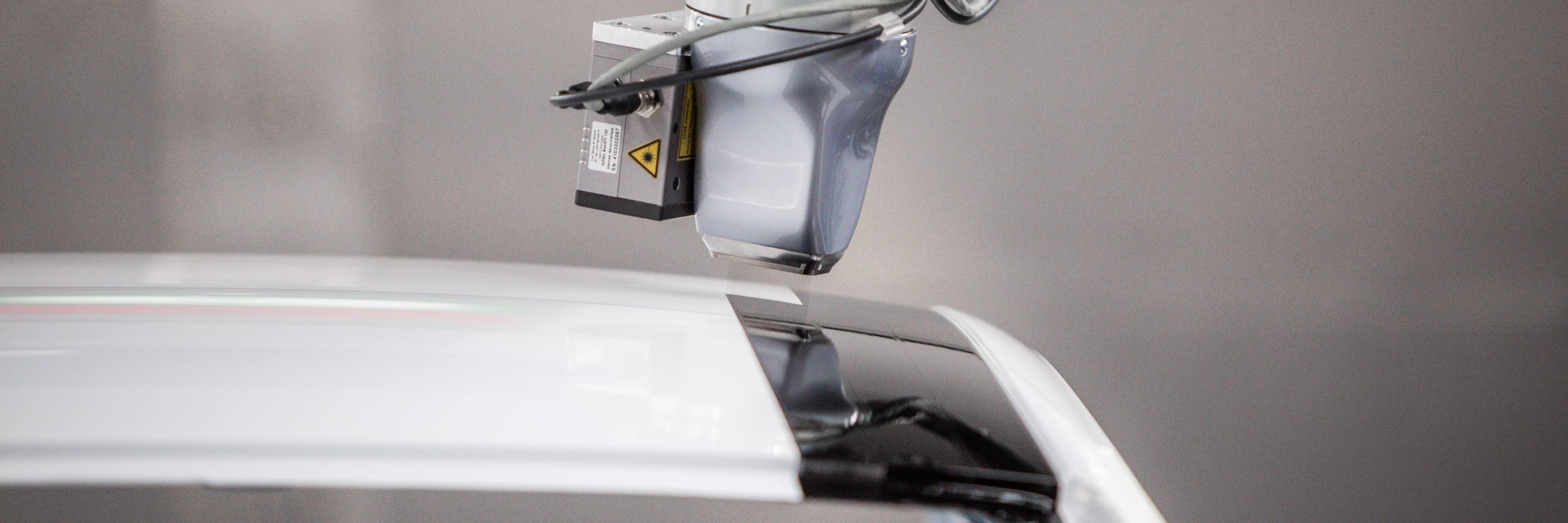 EcoPaintJet EcoPaintJet system applying sharp paint lines