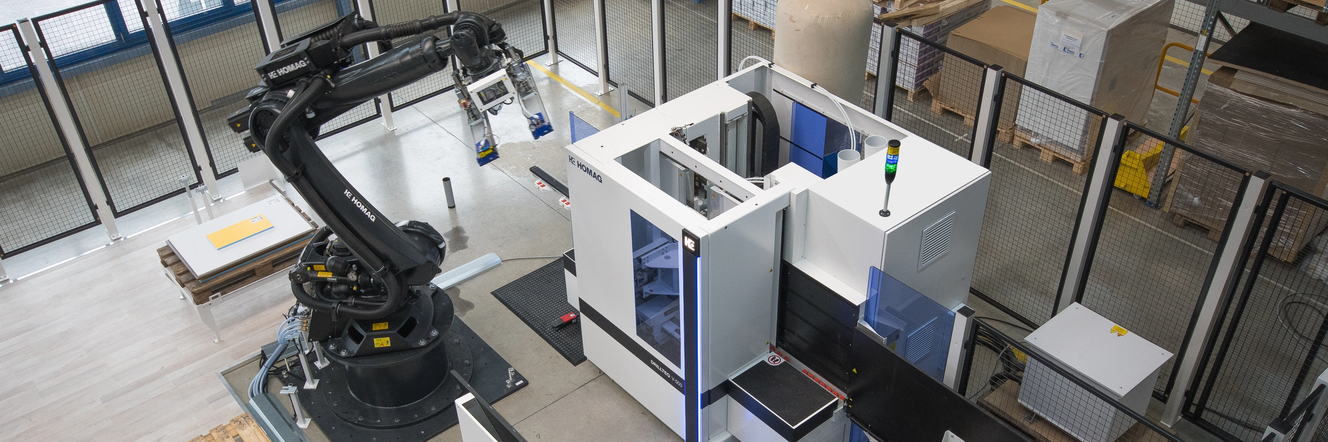 HOMAG Autonomous Cell fully automated HOMAG workshop cell