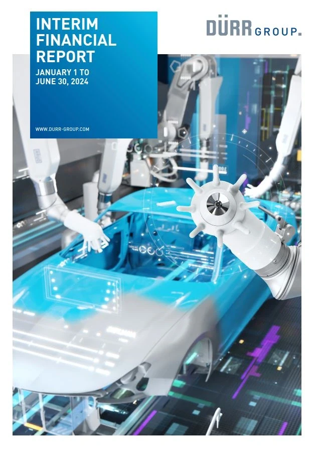 Cover of the interim financial report H1 2024