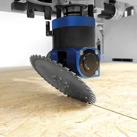 Panel processing Production of openings for windows and doors