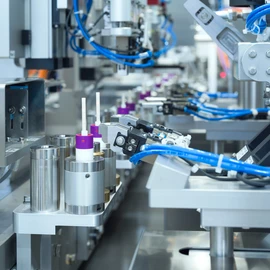 Assembly process Assembly and test system for injection devices